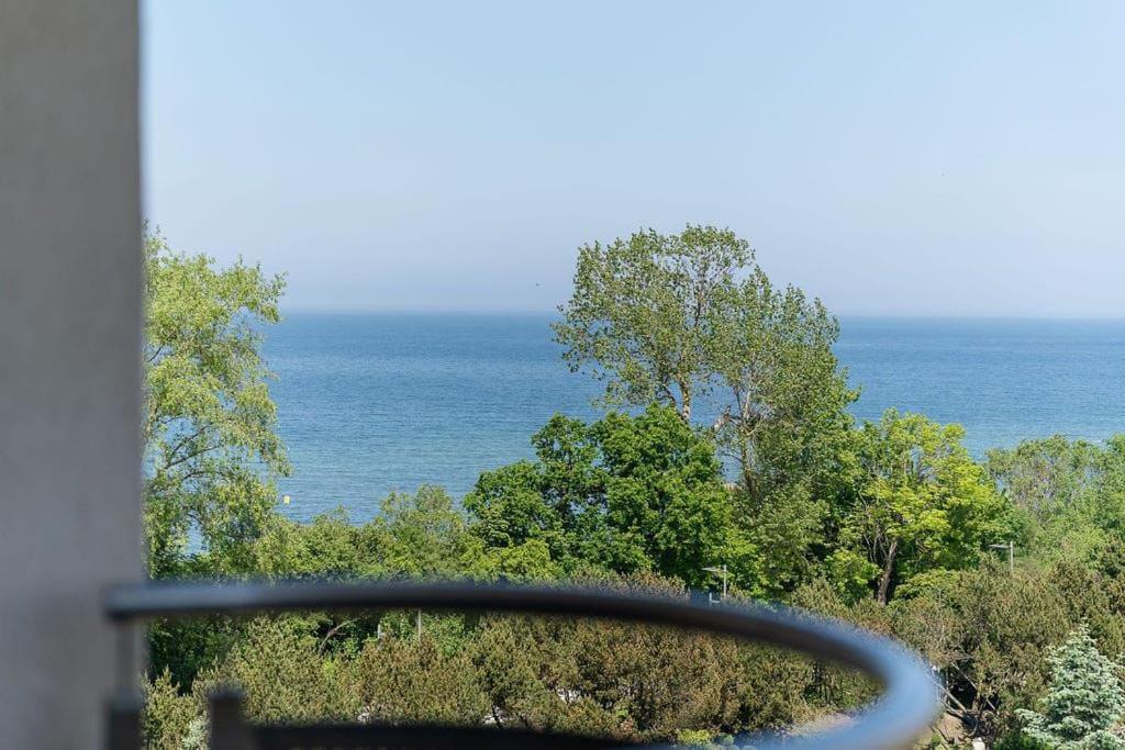 Apartament Ania Z Widokiem Na Morze W Hotelu Arka Kolobrzeg Bagian luar foto