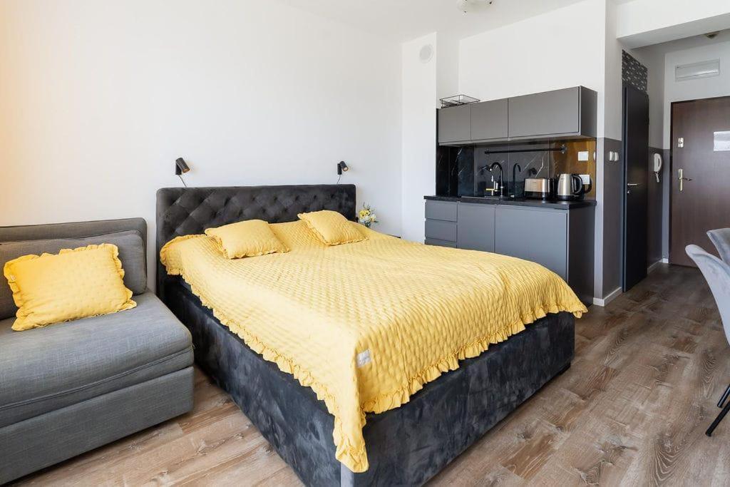 Apartament Ania Z Widokiem Na Morze W Hotelu Arka Kolobrzeg Bagian luar foto