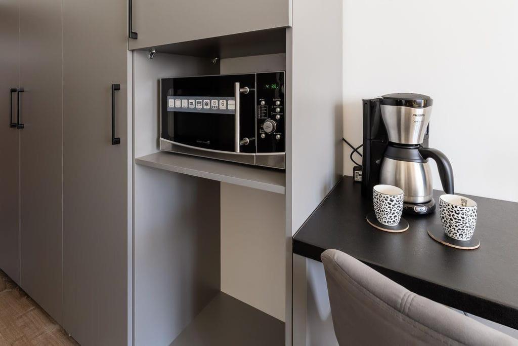 Apartament Ania Z Widokiem Na Morze W Hotelu Arka Kolobrzeg Bagian luar foto